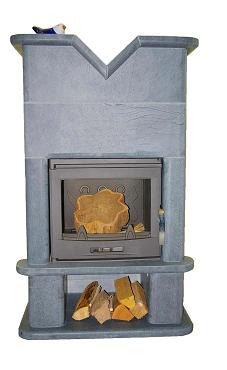 The Rockefeller,Hybrid Soapstone Stove, Wood stove