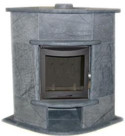 Hybrid soapstone wood stove